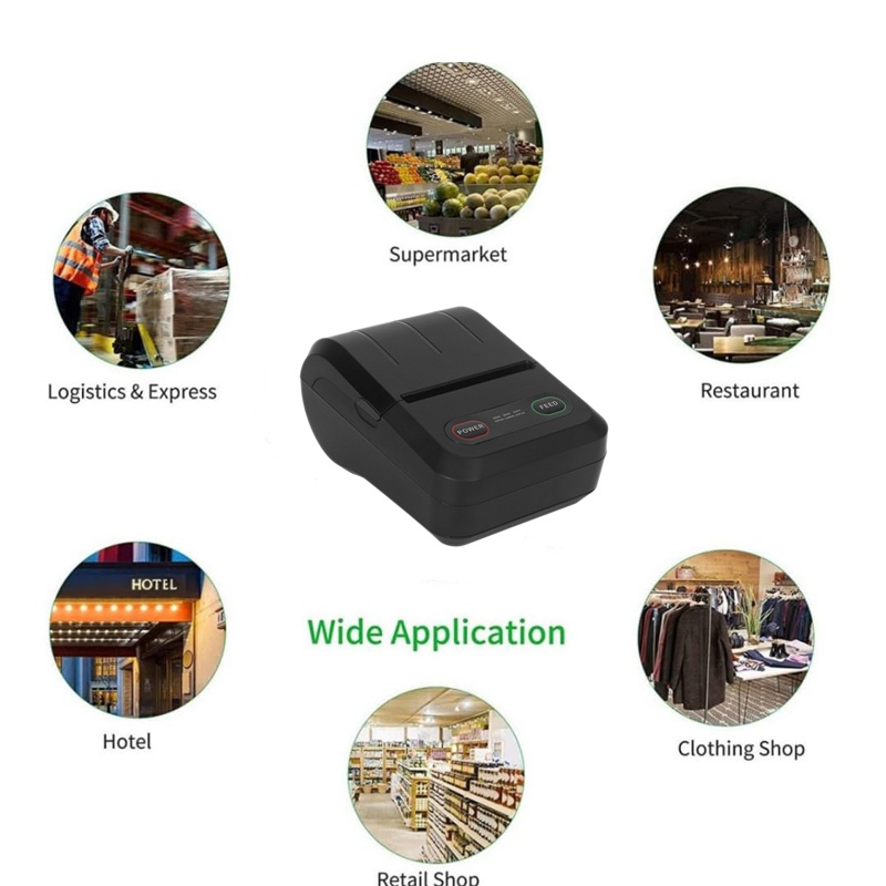 58mm థర్మల్ ప్రింటర్ల అప్లికేషన్ ఫీల్డ్‌లు ఏమిటి?